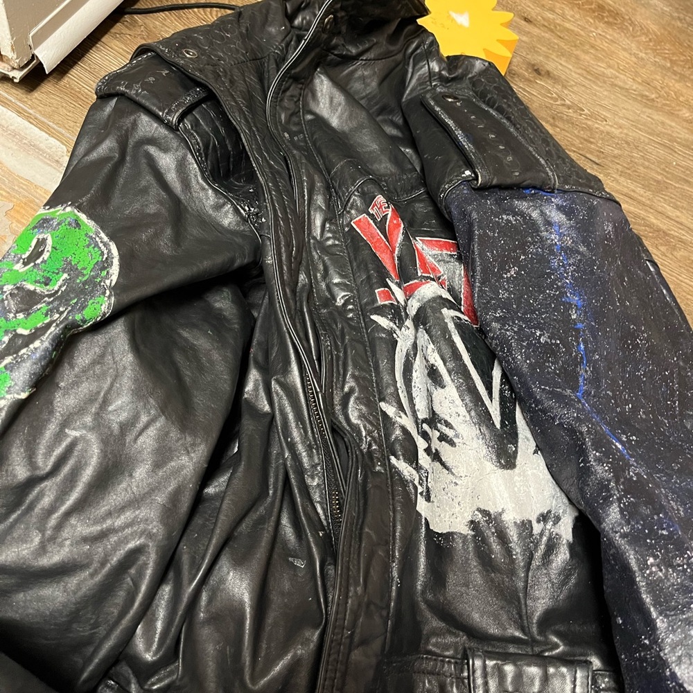 Woman’s leather jacket